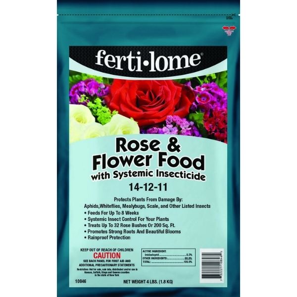 Fertilome Rose &amp; Flower Food with Systemic 14-12-11