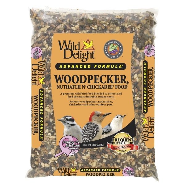 Wild Delight Woodpecker Nuthatch N&#39; Chickadee Wild Bird Food