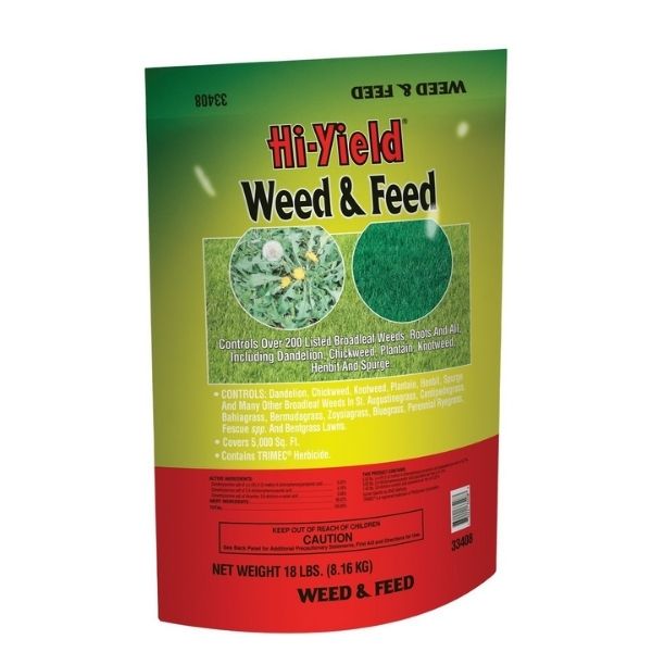 Hi-Yield Weed and Feed With 15-0-10