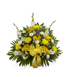 Yellow Flower Basket Flower Delivery